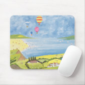 上りおよび遠くにの上 マウスパッド (マウス)