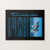 上りのイルカの上の必要なものの詩 ジグソーパズル (横)