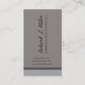 上りのタイプ最小主義の中立企業のな技術の上 名刺 (正面)