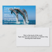 上りの上りのイルカの上 名刺 (正面/裏面)