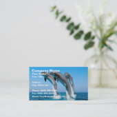 上りの上りのイルカの上 名刺 (スタンド正面)