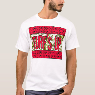 上り泥炭(カリフォルニア市外局番)-- Tシャツ