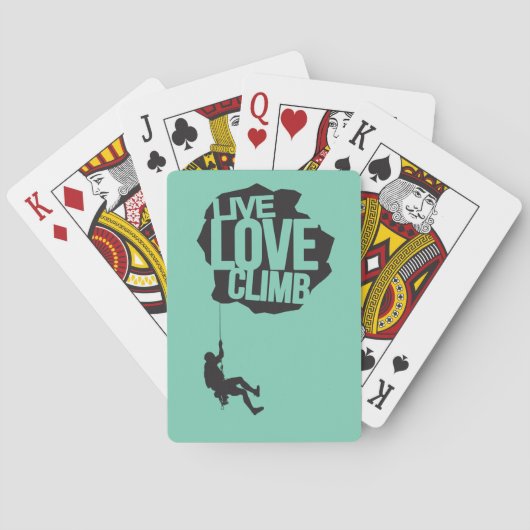 上る生きている愛上昇| トランプ (裏面)