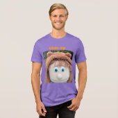上を向こうチャーリー トライブレンドTシャツ (正面全面)