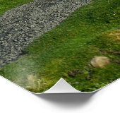 上を行く歩道から見たペンギント ポスター (コーナー)