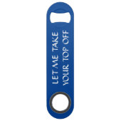 上を離して下さい スピード栓抜き (裏面)