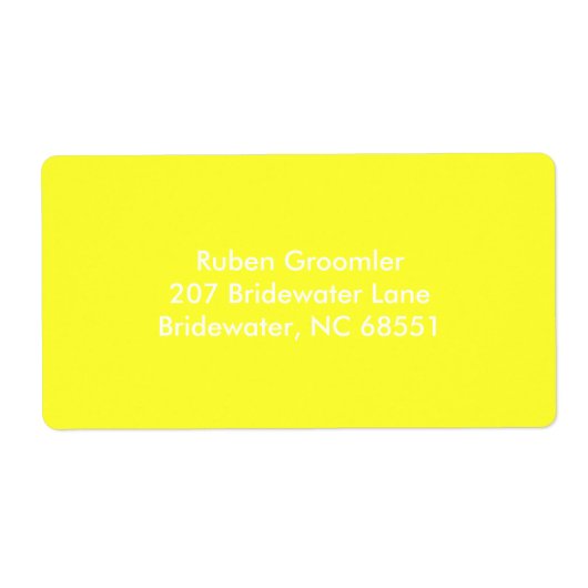 上カラフル ラベル (正面)