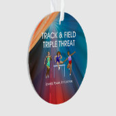 上トラック三倍 オーナメント (正面)