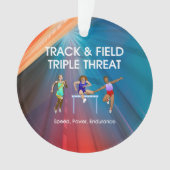 上トラック三倍 オーナメント (正面)