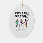 上トラック三倍 セラミックオーナメント (右)