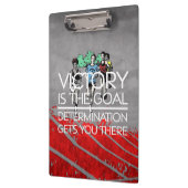 上トラック勝利のスローガン クリップボード (左)