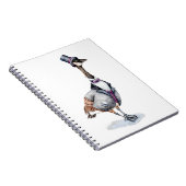 上ビクトリアン帽のガチョウ ノートブック (右側)