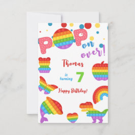 上ポップ・アートのだ！パステルポップ・アートのitハッピーバースデーkid カード