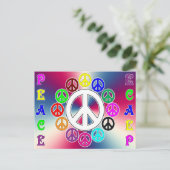 上下の平和はがき ポストカード (スタンド正面)