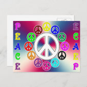 上下の平和はがき ポストカード (正面/裏面)