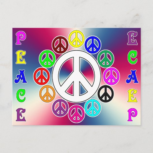 上下の平和はがき ポストカード (正面)