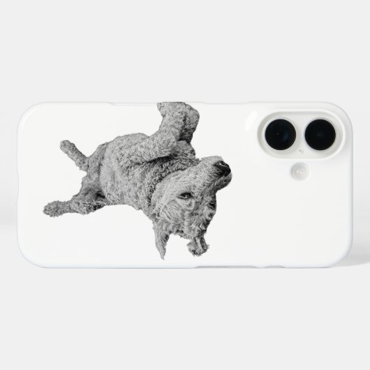 上下反転スマイル Case-Mate iPhoneケース (裏面 (横))