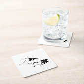 上下反転チャーム スクエアペーパーコースター (インサイチュ)