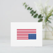 上下反転フラグ ポストカード (スタンド正面)