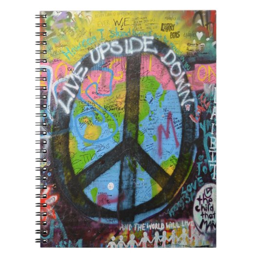 上下逆さまに生きる ノートブック (正面)