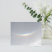 上下逆さま笑顔の虹(NJ) ポストカード (スタンド正面)