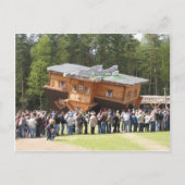 上下逆の家 ポストカード (正面)