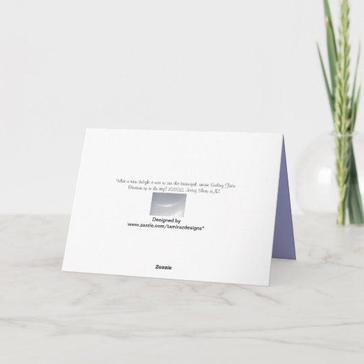 上下逆の虹 カード (裏面)