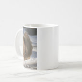 上下逆リスのマグ コーヒーマグカップ (正面左)