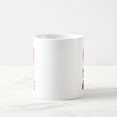 上与えへ向く コーヒーマグカップ (中央)