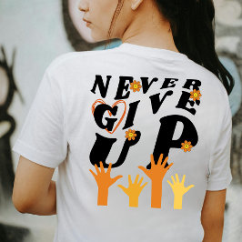 上与えへ感動的 Tシャツ