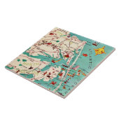 上位ビーチ タイル (側面)