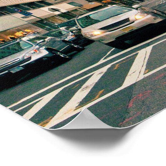 上側の東側 ポスター (角)