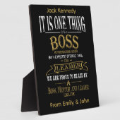 上司ありがとう！最高の上司 フォトプラーク (側面)