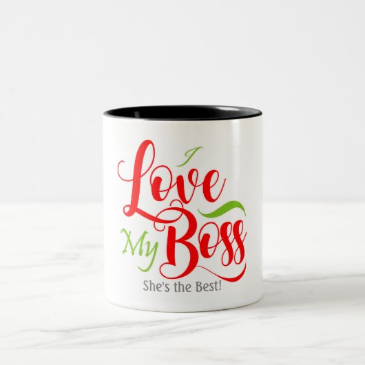 上司が好き ツートーンマグカップ (中央)