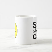 上司にスマイルを コーヒーマグカップ (中央)