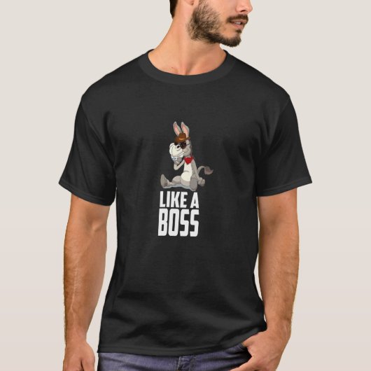 上司のようにドンキー馬やラバなしクーラー Tシャツ (正面)