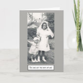 上司の日 カード (正面)