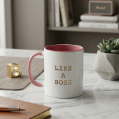 上司みたいに面白い 引用 二色 コーヒーマグ マグカップ