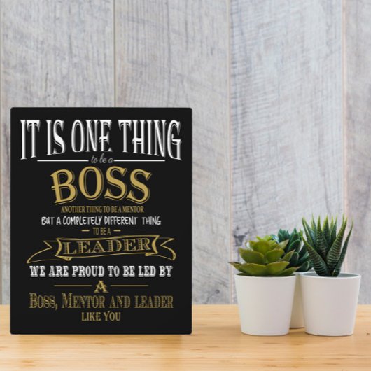 上司 ありがとう メンター リーダー すごい上司 フォトプラーク