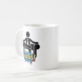 上司 コーヒーマグカップ (正面左)