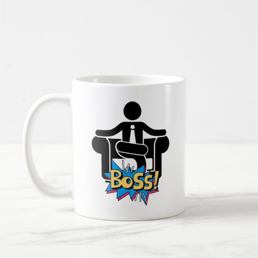 上司 コーヒーマグカップ (左)