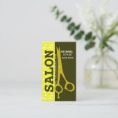 上向きのアポイントメントの美容師のプロフェッショナル 予約カード (スタンド正面)