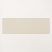 上向きドッグポーズパピミニマルベージュカスタム ヨガマット (裏面(横))