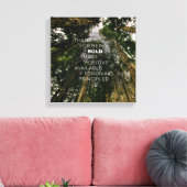 上向き眼鏡#1 (12x12) キャンバスプリント (インサイチュ (リビング))