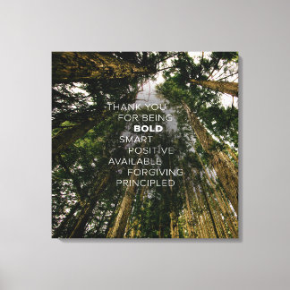 上向き眼鏡#1 (24x24) キャンバスプリント