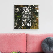 上向き眼鏡#3 (12x12) キャンバスプリント (インサイチュ (リビング))