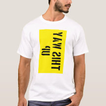 上向きTシャツ