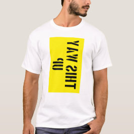上向きTシャツ Tシャツ