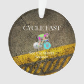 上周期は絶食します オーナメント (正面)