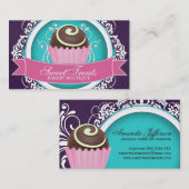 上品およびElegantCakeのかみ傷の名刺 名刺 (正面/裏面)